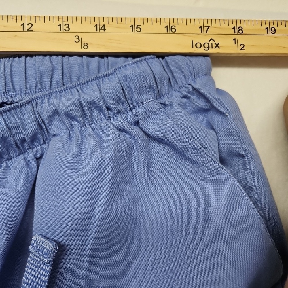 Cherokee Workwear Stretch Women's Mid Rise Pull-On Cargo Scrub Pants XL‎ - Picture 5 of 9